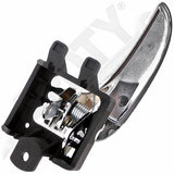 APDTY 93653 Interior Door Handle Front/Rear Right Chrome