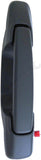 APDTY 93700 Exterior Door Handle; Front Left (Driver-Side)