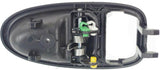 APDTY 93748 Interior Door Handle; Models with Power Door Lock; Rear Left