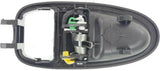APDTY 93749 Interior Door Handle; Models with Power Lock; Rear Right