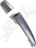 APDTY 93810 Exterior Door Handle Rear Left/Right