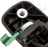 APDTY 93811 Exterior Door Handle; Front Right (Passenger-Side)