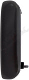 APDTY 93842 Exterior Door Handle, Front Left, Smooth Black