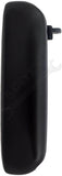 APDTY 93843 Exterior Door Handle, Front Right, Smooth Black