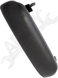 APDTY 93843 Exterior Door Handle, Front Right, Smooth Black