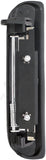APDTY 93843 Exterior Door Handle, Front Right, Smooth Black
