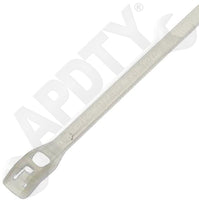 APDTY 94029 8 & 11 Inch White Low Profile Wire Ties