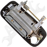 APDTY 94075 Front Right Exterior Chrome Door Handle w/ Keyhole