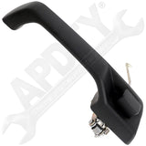 APDTY 94323 Exterior Door Handle Front Left (Driver) Textured Black