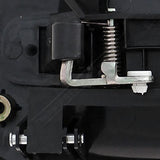 APDTY 94492 Exterior Door Handle Side Left (Driver) Sliding Door Textured Black