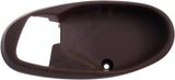 APDTY 94810 Interior Door Handle Bezel Front LH Fits Select 97-98 Models (Beige)