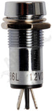 APDTY 95041 9/16 In. Led Indicator Light - White