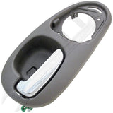 APDTY 95185 Interior Door Handle Rear Left Kit