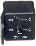 APDTY 95712 30 Amp 12 Volt 4 Pin Universal Relay
