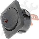 BLACK BODY/RED LED GLOW - ROUND STYLE