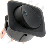 BLACK BODY/ GREEN LED GLOW - ROUND STYLE