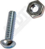 APDTY 961718 Stove Bolt & Nuts; UNC- 3/16-24 x 3/4"; Pack Of 44