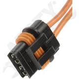 APDTY 96212 2-Wire Wiring Harness Pigtail Connector Fits Cooling Fan Motor