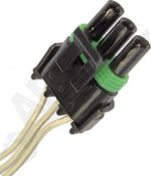 APDTY 96297 Electrical Harness 3-Wire Throttle Position Sensor