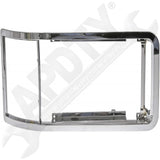 APDTY 9906612 Heavy Duty Headlight Bezel Fits Left or Right