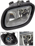 APDTY 9996319 Fog Light Lamp Assembly Fits Left 2008-2017 Freightliner Cascadia