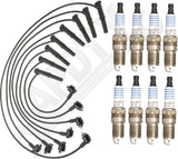 1996-1998 Ford Mustang 4.6L SOHC Platinum Spark Plugs Ignition Wires Tune Up Kit