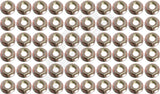 APDTY 162420 Automotive Grade Hex Head Serrated Lock Nut (M8x1.25; Pack Of 60)