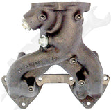 APDTY MD101661 Exhaust Manifold Assembly Fits 1.5L Cast Iron Dual Port