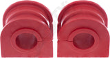 APDTY 145813 Stabilizer Sway Bar To Frame Mount Bushing Set; RWD Models; Front