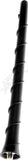 Dorman 76030 Short Rubber Antenna Mast - Black