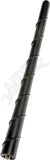 Dorman 76037 Short Rubber Antenna Mast - Black