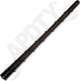Dorman 76037 Short Rubber Antenna Mast - Black