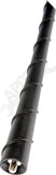 Dorman 76037 Short Rubber Antenna Mast - Black