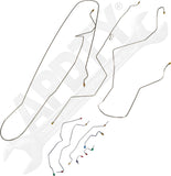 Dorman 919-055 Stainless Steel Preformed Brake Line