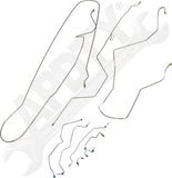 Dorman 919-055 Stainless Steel Preformed Brake Line