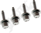 Dorman 990-662 Oil Pan Bolts Or Auxiliary Pump Bolts - M6-1.0 X 22 MM Pack of 4
