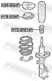 Febest KSS-MQ4F Front Shock Absorber Mounting