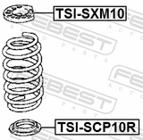 Febest TSI-SCP10R Rear Spring Lower Seat