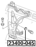 Febest 23400-045 Seal, Washer Fluid Level Sensor