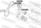 Febest 1290-SB Belt Tensioner