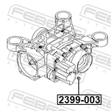 Febest 2399-003 Oil Casing Drain Plug