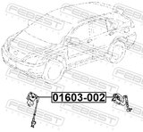 Febest 01603-002 Height Control Sensor