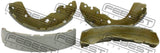 Febest 0202-D40TR Shoe Kit, Rear Brake