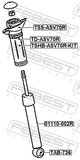 Febest TD-ASV70R Rear Shock Absorber Jounce Bumper
