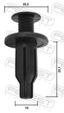 Febest 88570-149 Retainer Clip