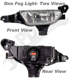 APDTY 034917 Fog Light, Replaces 5G1Z15200AB