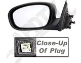 APDTY 0662845 Side View Mirror, Replaces XB811XRAG, XB811XRAJ