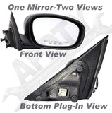 APDTY 0662846 Side View Mirror, Replaces XB801XRAG, XB801XRAJ