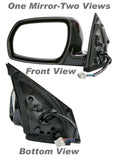 APDTY 0662858 Side View Mirror-Left Replaces 96302CA300
