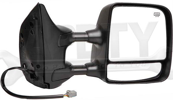 APDTY 0662871 Side View Tow Mirror Assembly